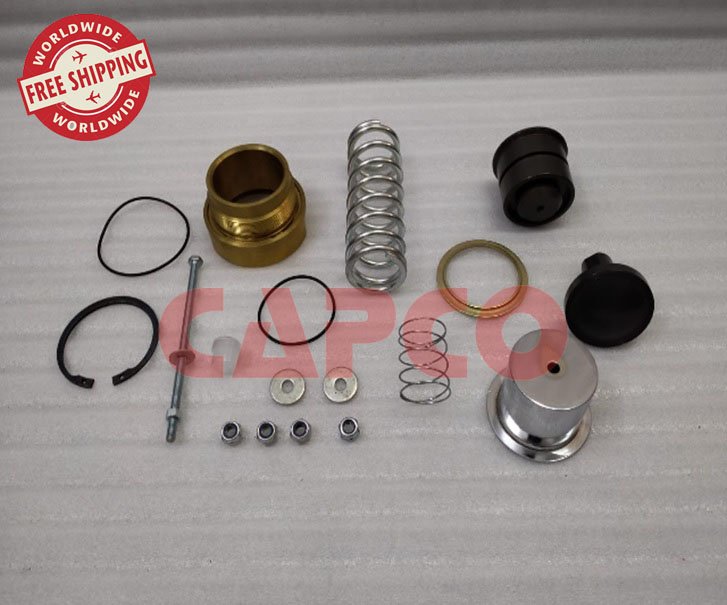 Anillo Solitario con Tres Piedras Blancas en Oro Laminado 14K