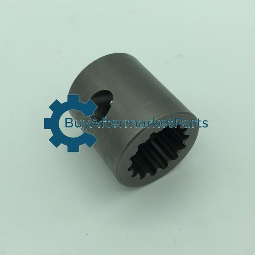 [MP-42472-C] Anillo Ajustable Diseño de Cadena en Oro Laminado 14K